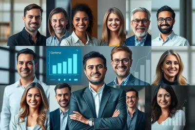 Capa do artigo sobre importância dos retratos corporativos com diversos profissionais bem-sucedidos de Juiz de Fora